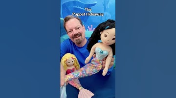 Puppet of the Day - Mermaid plush made by Ty - The Puppet Hideaway with Eric Thomsen