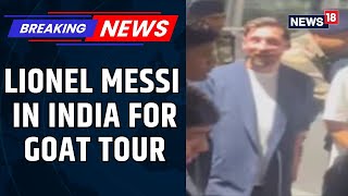 Messi In India Lionel Messi To Kick Off Goat Tour With Star-Studded Arrival In Kolkata News18