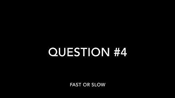 Fast or Slow: Tempo ID
