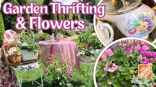 Thrifting for Garden Decor and Shopping NEW Plant Arrivals! 😍🌺🧺