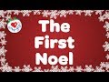 The First Noel with Lyrics | Christmas Song & Carol