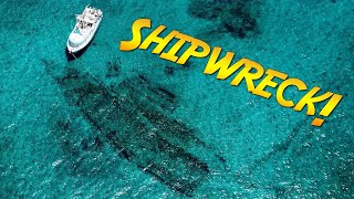 Diving a Flattened Shipwreck in the Bahamas (Does it still look like a ship?)