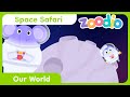 Space safari  solar system planets and animal music for kids