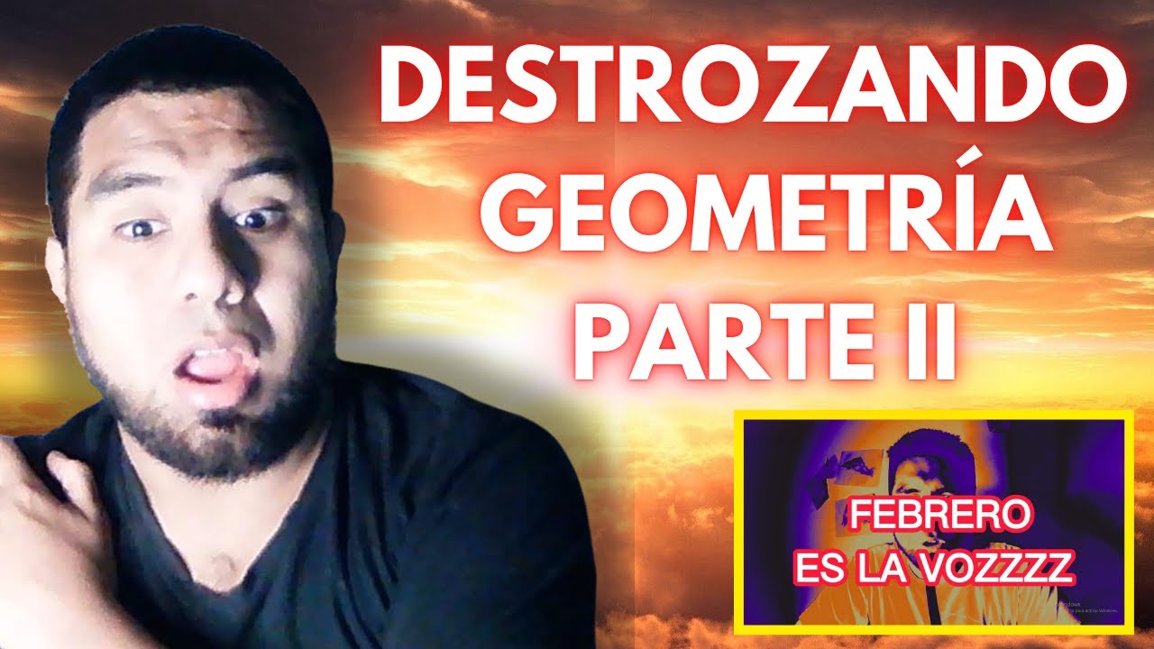 DESTROZANDO GEOMETRÍA DE LA CEPRE UNI | FEBRERO ES LA VOZZZZ