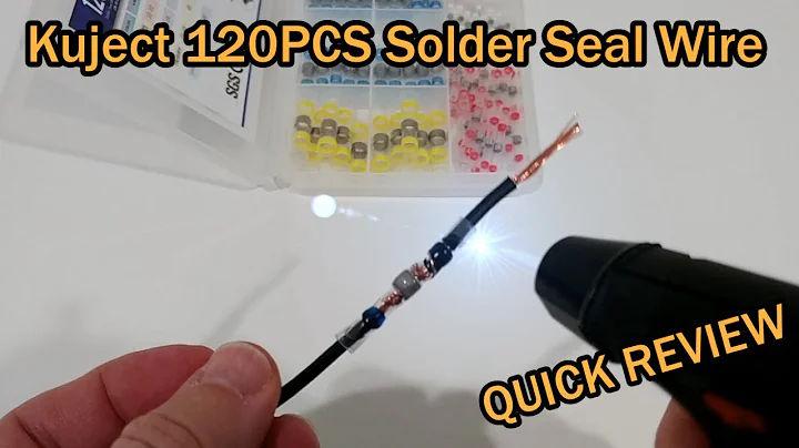 Kuject 120PCS Solder Seal Wire Connectors WT001 Review