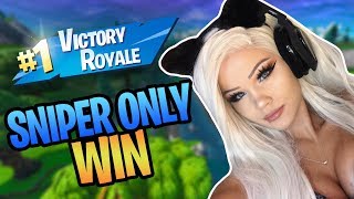 Duo Win Using Only Snipers Justfoxii