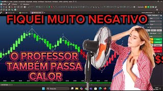 26/11/24 O PROFESSOR TAMBÉM PASSA CALOR #b3 #trader #daytrade #miniindice #minidolar #forex #bitcoin