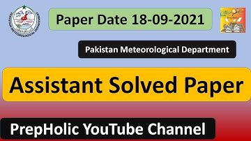 Assistant Meteorological Department Solved Paper 18-09-2021||Today Assistant Paper 18 Sep 2021