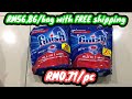 Finish All in One Max Power Ball Dishwasher Cleaning Tablets (80 Pcs)/Detergent | unboxing/lazada