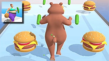 FAT 2 FIT 👧🍔🥒 All Levels Gameplay Android iOS BIG Update Game Level 44-45