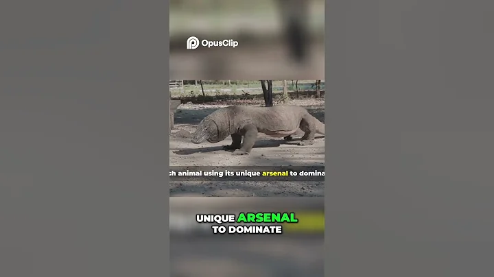 Komodo Dragon vs Wild Boar Epic Survival Battle! #komodo #wildlife #animals