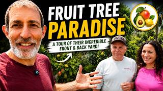 FRUIT TREE PARADISE! Rare Tropical Fruit Tree Tour in Florida