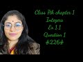 Class 7 Maths Chapter 1 Integers Exercise 1.1 Q1 | Solution and Explanation, NCERT Maths, CBSE Board