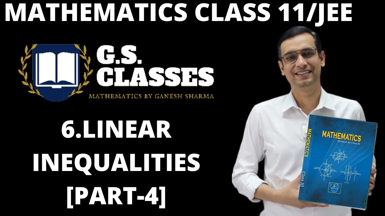 CLASS 11 LINEAR INEQUALITIES EXERCISE 6 2 NCERT YouTube CLASS 11 LINEAR INEQUALITIES EXERCISE 6 2 NCERT YouTube
