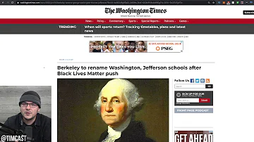 Schools Will REMOVE Jefferson And Washington Names, American History Being ERASED