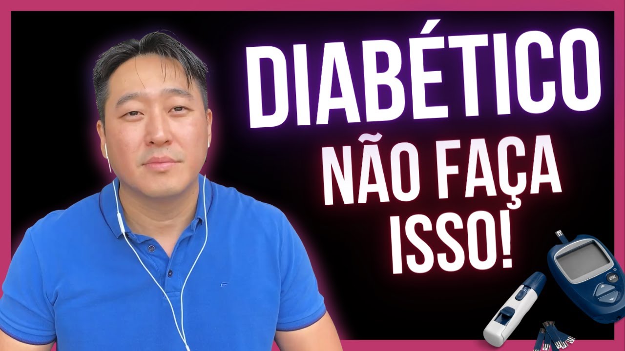 3 ERROS QUE O DIABÉTICO NÃO PODE COMETER!