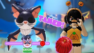 I TAMED A KITTY BAT!! | Roblox Adopt Me Halloween 2025 | Riivv3r