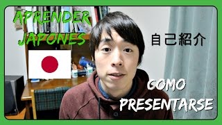 aprender japonés como presentarse