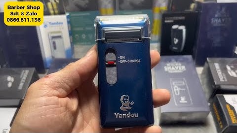 Máy Cạo Râu Khô Cao Cấp Yandou Sc-312 Bản Màu Xanh Nâng Cấp, Giá Chỉ 200k Bao Ship, Máy Khoẻ Chạy Êm