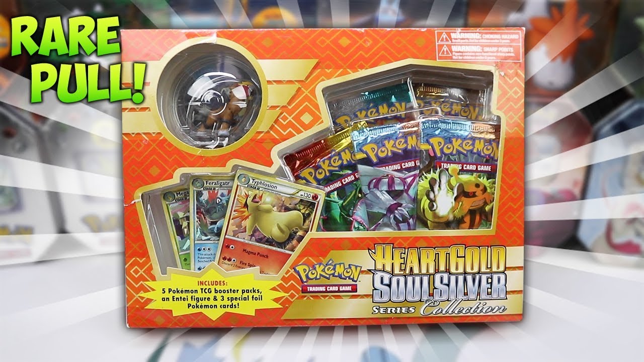 Opening A Rare Pokemon Hgss Series Collection Box Youtube