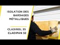 Isolation thermo-acoustique des bardages métalliques | Isover