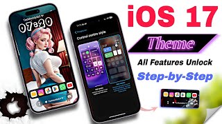 Download iOS 17 Theme Step by step Any Xiaomi, Redmi & Poco Phones 🔥| MIUI To iOS Theme 😍#ios #miui