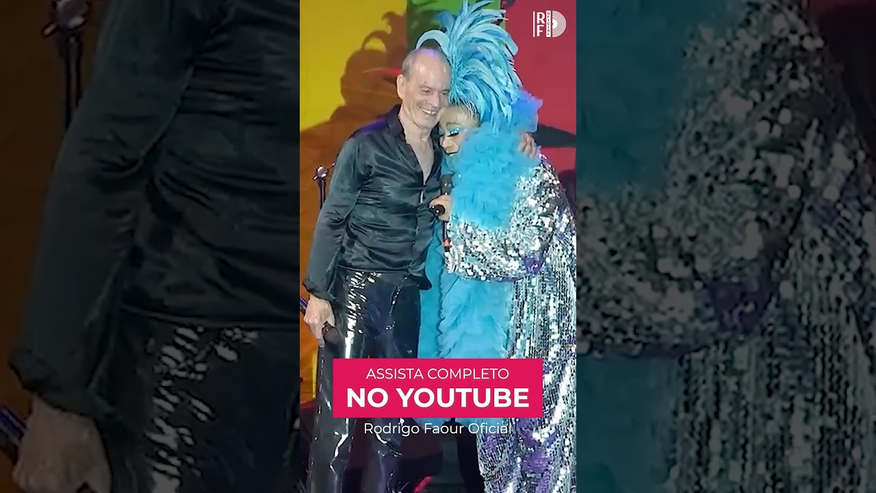 NEY MATOGROSSO E MARIA ALCINA JUNTOS NO LANÇAMENTO DE LIVRO DE RODRIGO FAOUR #shortsvideo #shorts