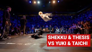 Thesis &amp; Sheku vs. Taichi &amp; Yu-Ki | 1/4 FINAL | DPC JAM 2023