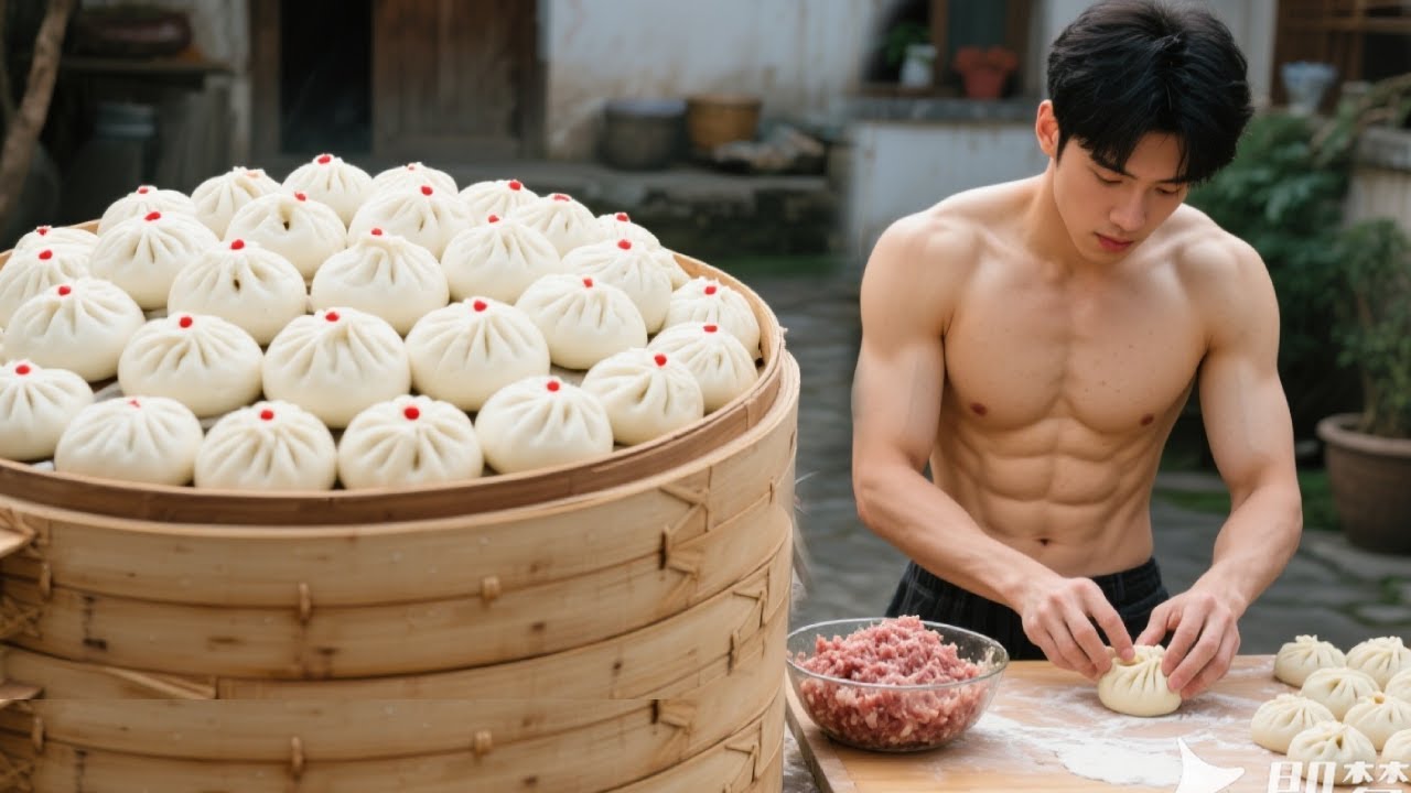 Traditional Oil-Steamed Buns: They wrap up flavor, and wrap up the essence of New Year!