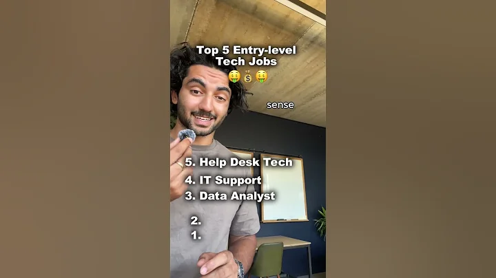 Top 5 Entry Level tech jobs in 2025