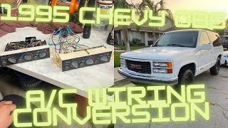 1995 Chevy OBS A/C wiring conversion harness