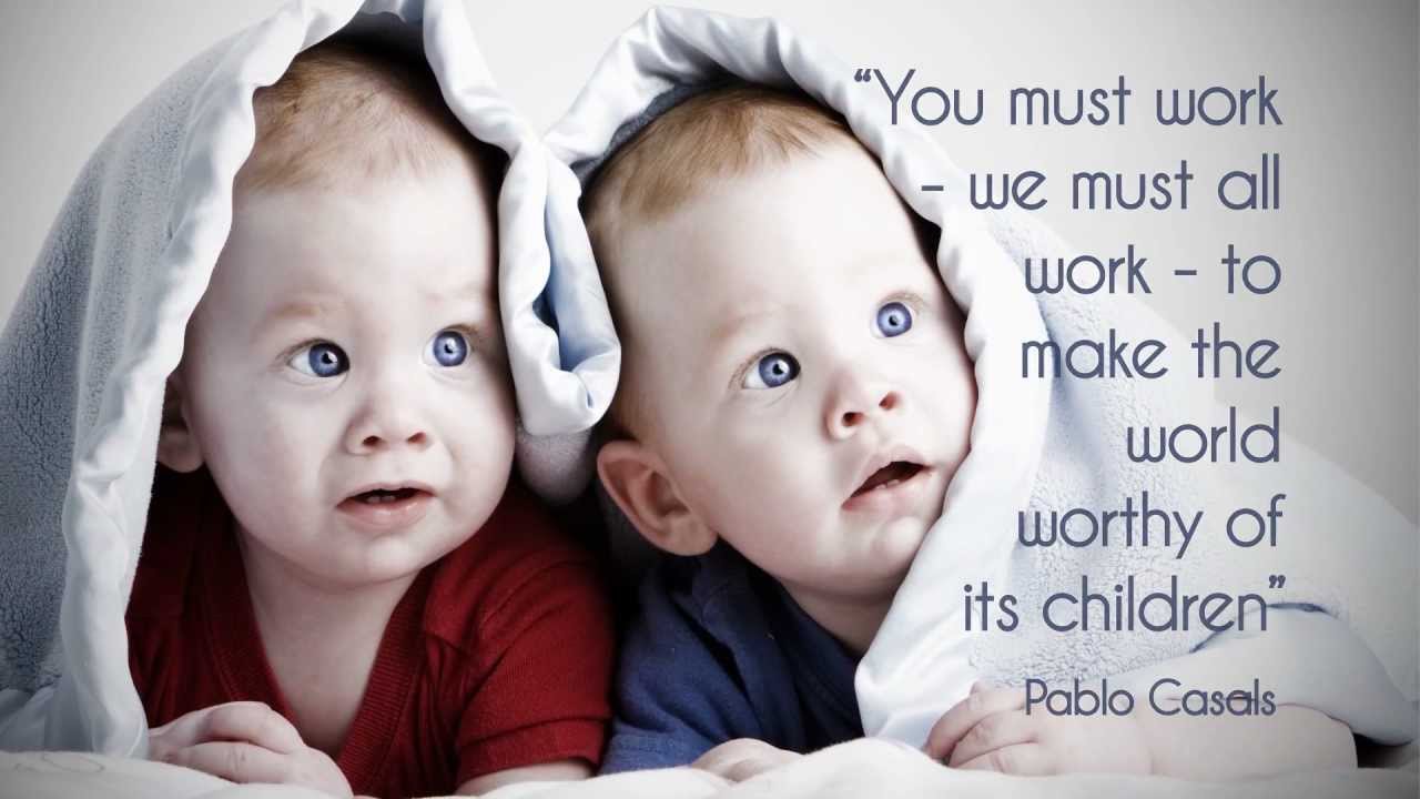 Baby video with quotes about children Custom Made Video for you