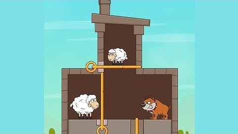 Hero sheep- android and iOS mobile game pull the pin rescue the sheep / joydit hasnu