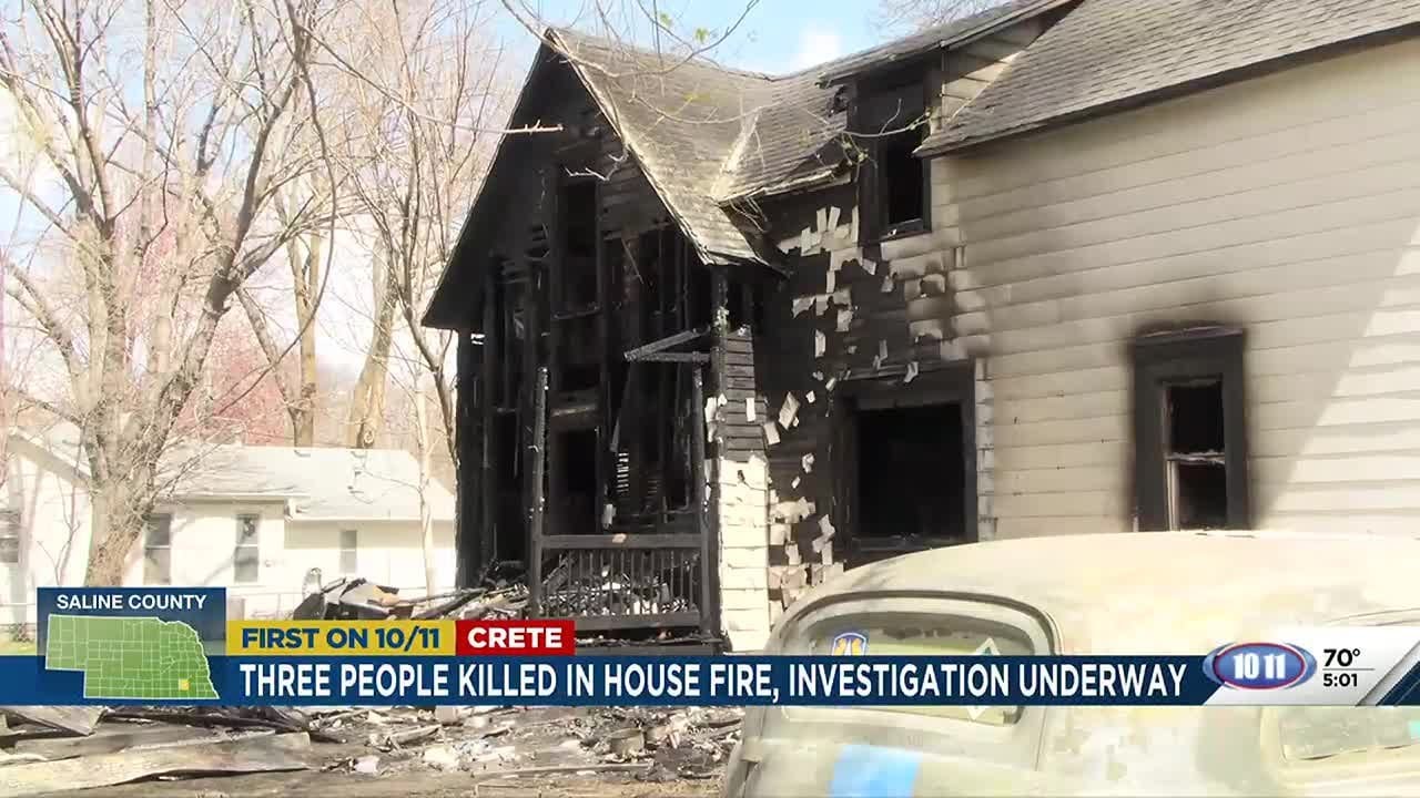 Three people killed in house fire, investigation underway - YouTube