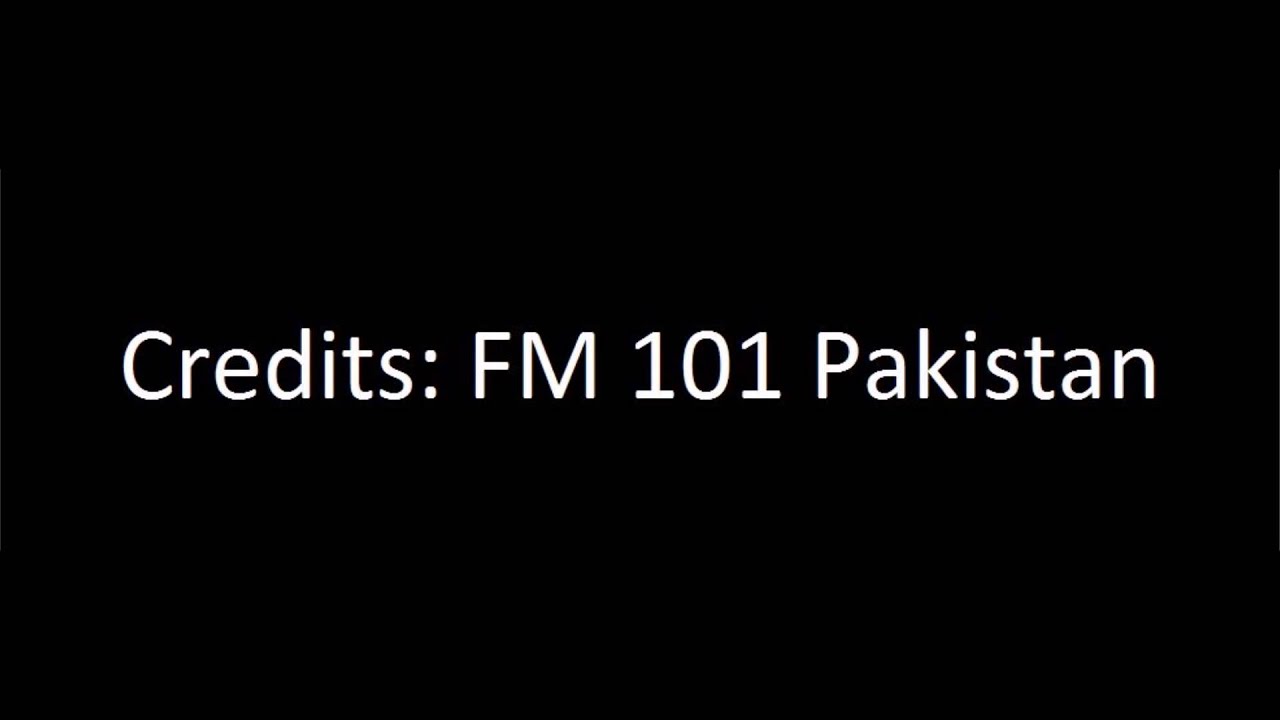 RJ Sajjad Khan 10 09 15 (FM 101 Pakistan)