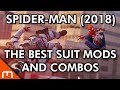 Spider-Man (2018) - BEST Suit Mods & Combos!!! [PS5 footage]