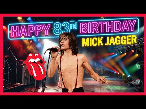 Mick Jagger: Happy 83rd Birthday! #mickjagger #rollingstones