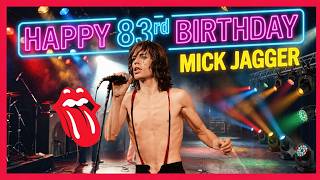 Mick Jagger: Happy 83rd Birthday! #mickjagger #rollingstones