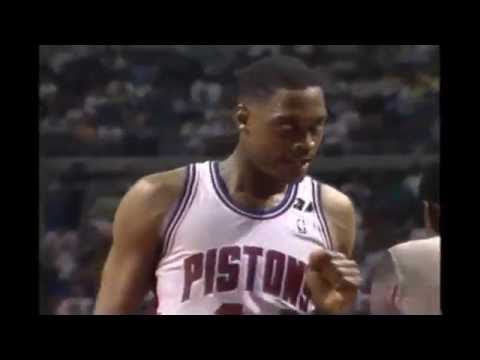 Rick Mahorn Strong-Arms His Way to Playoff Career-High