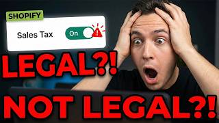 Are You ILLEGALLY Collecting Shopify Sales Tax?