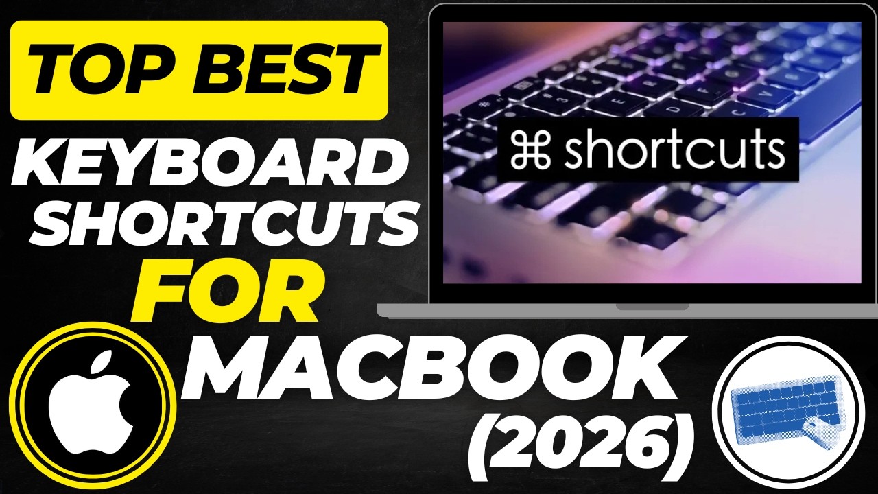 Top MacBook Keyboard Shortcuts | Essential MACOS Shortcut Guide SIMPLE ...