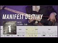Manifest destiny  jamiroquai bass cover with tab