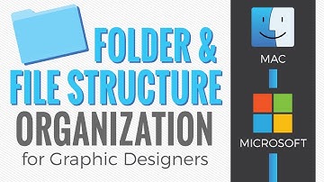 Graphic Design Folder Structure and File Naming Organization