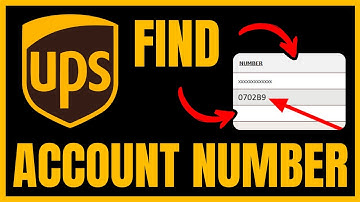 How To Find UPS Account Number (QUICK & EASY) 2025