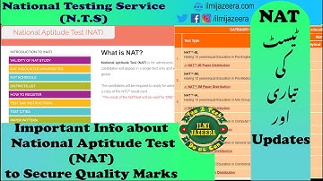 How to prepare for NAT Test | National Aptitude Test |Keys to secure brilliant Marks |Complete Guide