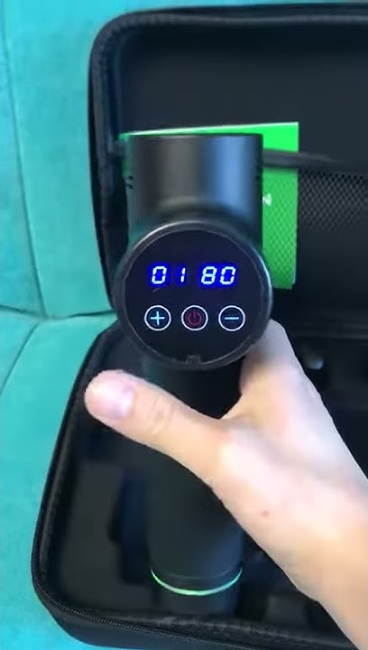 MiniPro M01 перкуссионный массажер ударный - YouTube