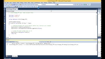 Download Color Change C++