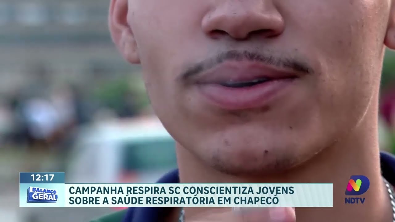 Campanha Respira SC alerta jovens sobre riscos do cigarro eletrônico