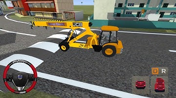Bus Simulator Indonesia Speed Breaker Map Mod - JCB Crane Drive For Bussid - Android Gameplay video 