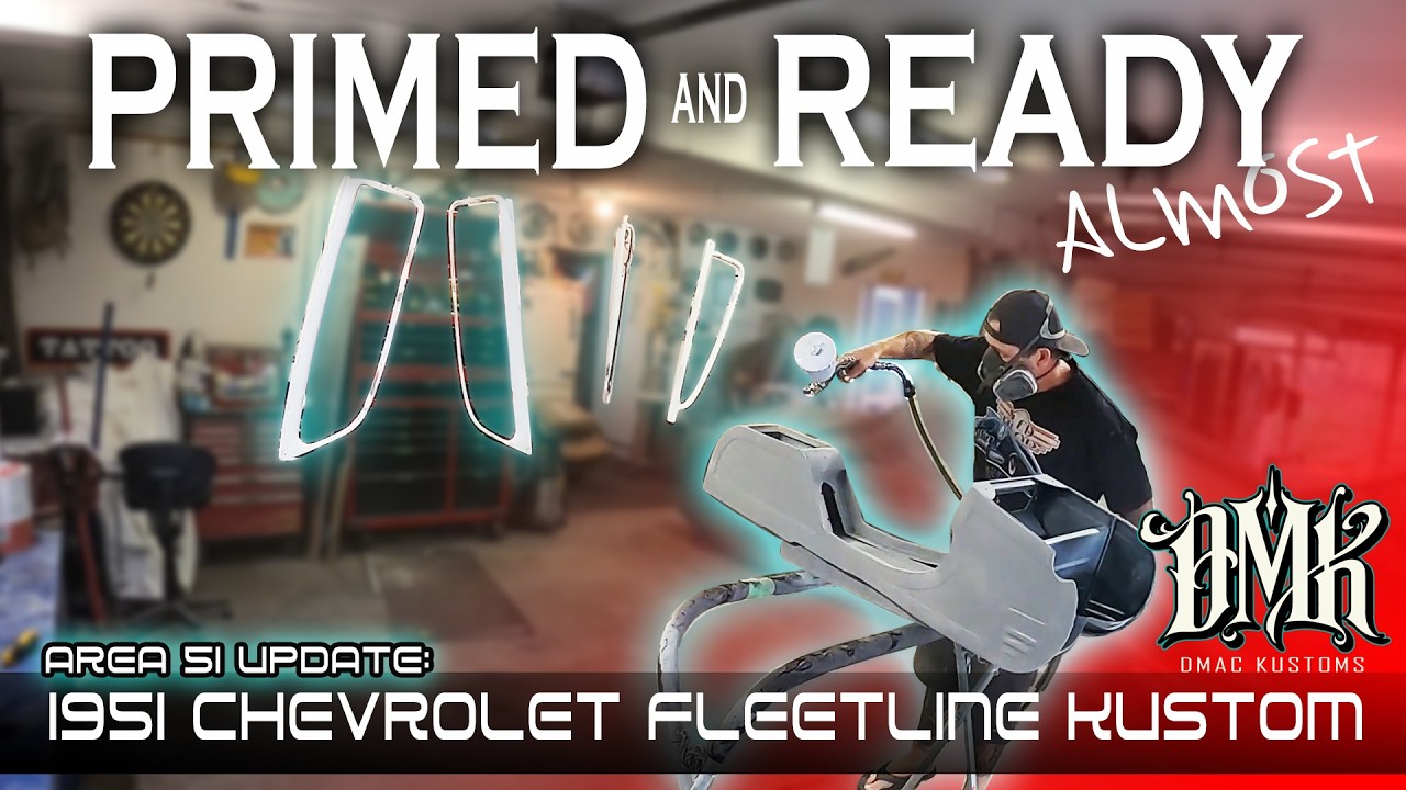 1951 Chevy Fleetline Kustom Centre Consol Final Prime